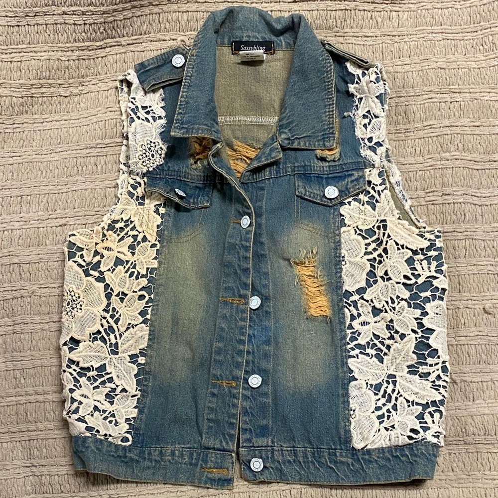 Sassybling fashion vest